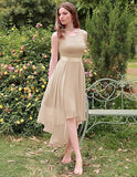 2026 Prom Dress Wedding Formal Sleeveless Lace Cocktail Party Flowing Long Money Back To School Festival Girl Dress HZ0517