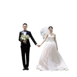The Main Wedding Dress Woman 2026 Spring New Fairy Gas Smear Outdoor Photo Studio Simple Fashion Wedding Dress HZ0517
