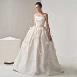 French-Style Stated Wedding Dress 2026 New Simple Bosom Thin Princess Ponpong Skirt Maid Wedding Light Wedding Dress HZ0517