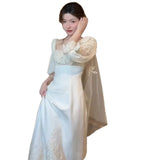 French Retro Light Wedding Dress 2026 Spring New Court Style Bride Married To Welcome The Yarn HZ0517
