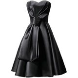 Evening Dress Female Banquet Breasts Host Performance Temperament Vertiny Retro Black Dress Birthday Wedding Dress HZ0517