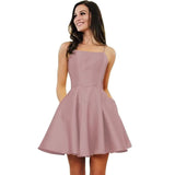 Dress Short-Singing Noodles Students Fine Shoulder With Ball Party HZ0517