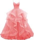 Fashion Sling Fluffy Skirt Event Dress Temperament Year-Up Club Show Evening Dress 2026 New HZ0517