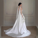 High-End Feeld With The Touch Of A Touch Of A White Bra, White Tug-Tailed Yarn Temperament Engagement Banquet Dress Dress Dress HZ0517