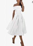 2026 Spring New Side Shoulder Dinner Official Dress Dresses HZ0517