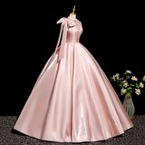 Pink Evening Dress Birthday Ceremony Gentle High-Sensing Dress Dress Engagement Fairy At The Runaway Princess Dress Elegant HZ0517