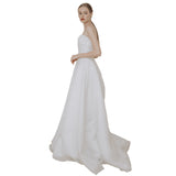 Simple Tset-Smeared Lightweight Wedding Dress 2026 New State French-Style Small Drag Tail Bride Wedding Trip To Go Out Light Wedding Girl HZ0517