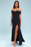 Station-Style Texture With A Word-In-One Sexy Bare Back Collared Tective-Style Open-Fork Dress Long Skirt Drag Skirt HZ0517