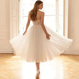 Light Wedding Dress 2026 New Banquet Long Sexy Breast-Wearing Evening Dress HZ0517