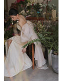 French Light Wedding Dress Yarn 2026 Bridal Exterior Pat Light Yarn Dress Dress Light Luxury Small Welcome Yarn Morning Robe HZ0517