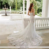 Brased Fishtail Wedding Dress Waist Sexy Strap 2026 New Dress Fashion Temperament Generous Simple Wedding Dress HZ0517