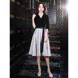 Banquet Evening Dress Women's 2026 New Temperament Show Performance Choir Dress Black Long Dress HZ0517