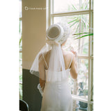 Light Wedding Sling 2026 New Bride Wedding Toast Dress Female Stoodle Simple Mori Family Photo Studio HZ0517