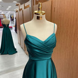 Evening Dress Female Sling Sexy Party Party Birthday Party Evening Dress Temperament Long-Singed Dress HZ0517