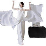 French Light Wedding Dress Bride Simple Niche High-End Feeld Daffron Go Out Of The Yarn Series Super Fairy Small Tail Welcome Dress HZ0517