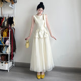 French Small Man Light Wedding Dress 2026 New Bride Simple Feinan Temperament Engagement Certificate Registration Daily Dress HZ0517