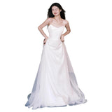 French Brao Light Wedding Dress Bridal Maiden White Engagement Toast Dress Small Tail Welcome Dress HZ0517