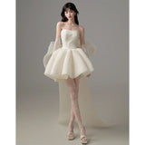 Morning Dress Small Man Dinner Party Birthday Party Party Small Dress Light Small Small Group Brigade Pat Wedding Dress HZ0517