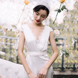 Light Wedding Dress 2026 Spring New Linden Temperament Of Super Fairy Dream Little Bride Welcome Out Of The Yarn HZ0517