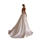 French Linden Light Wedding Dress 2026 New Braping Court Showing Thin Open Super Xian Sen Family Travel Yarn Dress HZ0517