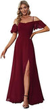 2026 New Bridesmaid Dress Sling Fashion Elegant Temperament Sexy Open Evening Dress HZ0517