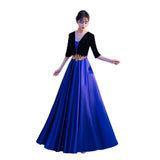 2026 New Big Choir Conducts Evening Dress Stage To Host The Performance Clothes Women Reciting The Long Song HZ0517