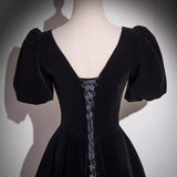 Black Evening Dress Dress Women 2026 New French Fashion Temperament Host Vocal Art Choir Performance Suit HZ0517