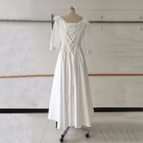Evening Dress Small Light Wedding Banquet Fairy Temperament Long Dress Female Thin Engagement Certificate White Small Dress HZ0517