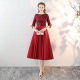 Banquet Dress 2026 New Lien Solo Host Piano Performance Evening Dress Year-To-Year Dress HZ0517
