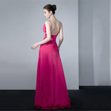 New Chinese Acetate Slingsed Dragon Fruit Color Bride Wedding Morning Robe To Thank The Banquet Temperament Toast Dress Dress Skirt HZ0517