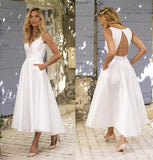 White Dress With Back Dress 2026 New Fashion Banquet Dress HZ0517