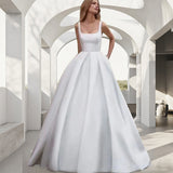 French Slings Light Wedding Dress High-End Feeld With The Simple Proof Of The Engagement Banquet Outdoor Travel Photography Family Welcome Dress Dress HZ0517