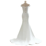 Wedding Dress 2026 Spring New Bridal Fishtail Thin Fashion Simple Large-Size Set Of Noodles Light Wedding Dress HZ0517
