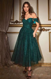 Word Shoulder Evening Dress 2026 New Fashion Temperament Elegant Air Show Back Evening Dress Banquet Party HZ0517