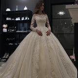 One-Word Shoulder Main Wedding Dress Bride Wedding 2026 New Champagne Style French Court Style Thin Wedding Dress HZ0517