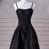 Black Evening Dress 2026 New Dress Party Host Art Examination Dress Temperament Sexy Suspension Long Dress HZ0517