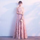 White Feather Hanging Neck Dress Fashion Atmosphere Thin Tug Dress 2026 Students Graduate Performance Choral Suit HZ0517