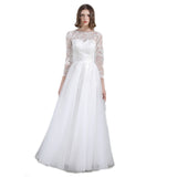 French Wedding Dress 2026 New Bride Wedding Simple Light Wedding Dress Sen Family Travel Film Thin Yarn HZ0517