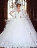 New Court Style Elegant Bride Main Wedding Dress 2026 Bride Big Tail Temperament Dress Dress Woman HZ0517