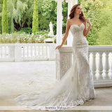 Brased Fishtail Wedding Dress Waist Sexy Strap 2026 New Dress Fashion Temperament Generous Simple Wedding Dress HZ0517