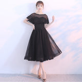 Mid-Long Overseas Warehouse 2026 New Gray Sister Dress Bridesmaid Group Thin Evening Dress Girl HZ0517
