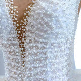 Wedding Dress 2026 New Slim Punt Skirt Tug-Tail Wedding Dress Large-Size Silk And Satin Handmade Pearl HZ0517