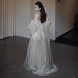 Super Fairy Sensian Morning Woman Bride 2026 New High-Sensing Small Engagement Dress Dress Girl Wedding Dress HZ0517