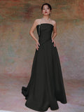 French-Style Seduced Light Wedding Dress Noodles Small Brased Boobs Are Simple White Small Tail Welcome Dress Bride Go Out Yarn HZ0517