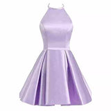 2026 New Hanging Neck Sling Back To School Sex Short Skirt Banquet Party Party Performance Dress Dress HZ0517