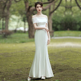 Travel Shot Wedding Dress Simple Ribbon Wedding Fairy Daily Small Simple Dress HZ0517