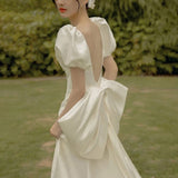 French-Style Linden Light Wedding Dress 2026 Spring New Bridal Maidtail Dress HZ0517