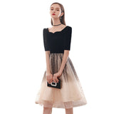 Starry Sky Gradient Evening Dress Women 2026 Spring New Banquet Temperament Small Dress Can Usually Wear A Dress HZ0517