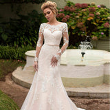 Wedding Dress 2026 New Thin Bare Back Collar Lace Small Tug Fishtail Bride Travel Shooting Exterior Wedding Dress HZ0517