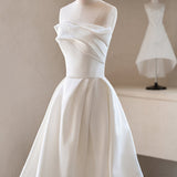 The Linden Wedding Dress 2026 New Bridal Simple Sen System Super Fairy Out Yarn Temperament Thin French Breast-Shape Dress HZ0517